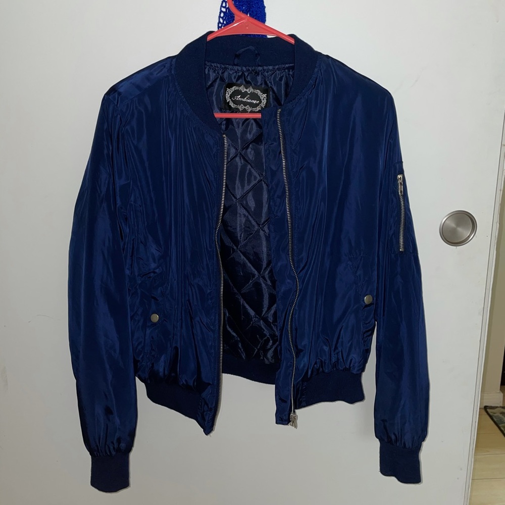 Blue Bomber Jacket